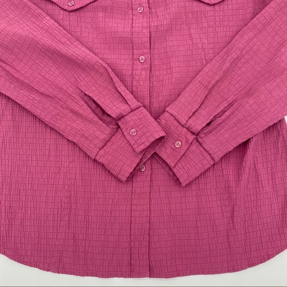 The North Face Eddie Bauer 2 Hiking Casual Outdoors Tops Button Up Blouse Shirts - Picture 5 of 7